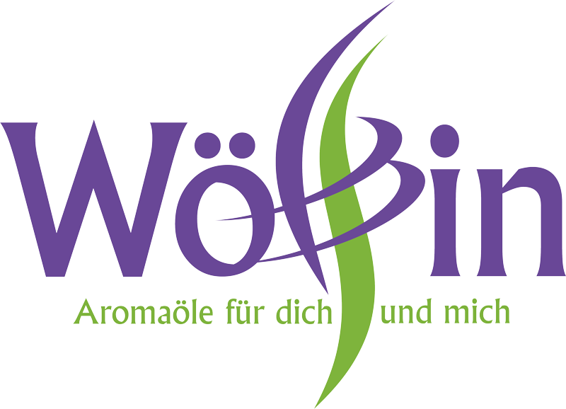 Logo Wölfin in violett und grün mit geschwungenem "l" und "f", di emit zwei violetten Bögen zusammengehalten werden